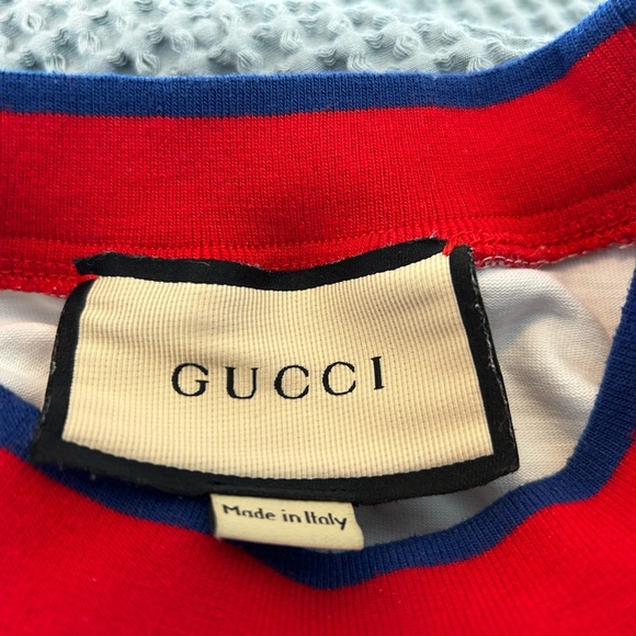 Authentic Gucci Little Bear Short Tee,with Bleach Damage. Size Medium.See pics. - Picture 6 of 14